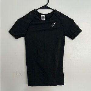 Gymshark Black Performance Tee